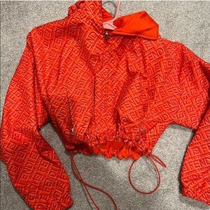 Fendi skims jacket medium orange